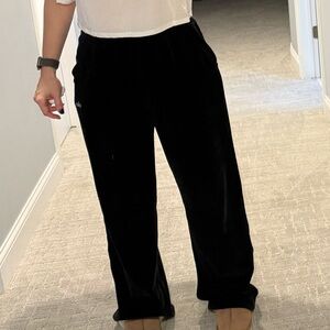 Alo chenille high waist wide leg chalet pant